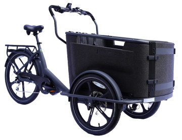 Van Rixtel Urban Plus - mat donkergrijs - elektrische bakfiets