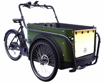 Royal 3W Eco - groen - elektrische driewieler bakfiets