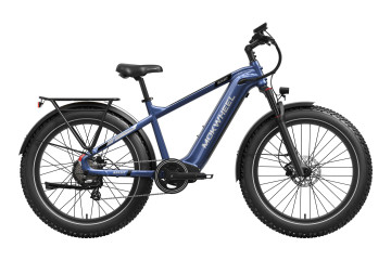 Basalt  Blauw | Elektrische Heren Mountainbike | Fatbike
