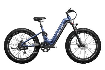 Obsidian ST Blauw/Grijs | Elektrische Mountainbike | Fatbike