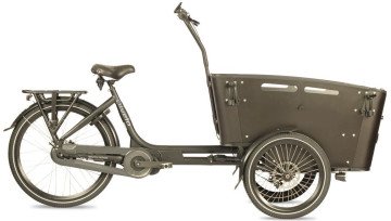 Qivelo Curve 3 - Ananda - 540Wh - elektrische bakfiets - zwart/zwart