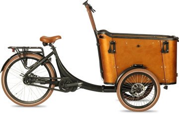 Qivelo N8 - Ananda - 540Wh - Mat zwart/bruin