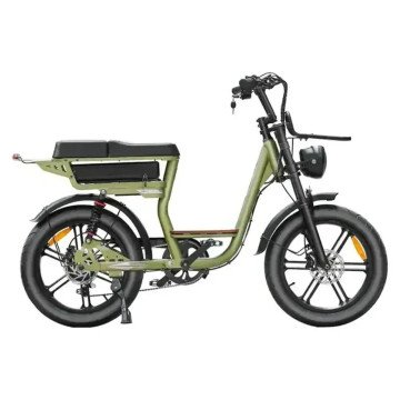 QM V20 Comfort - Groen - elektrische fatbike