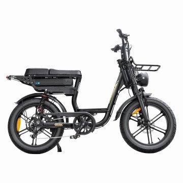 QM V20 Comfort - Zwart - elektrische fatbike