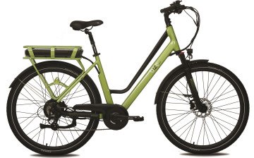 Bizo Bike Rihanna groen - elektrische damesfiets
