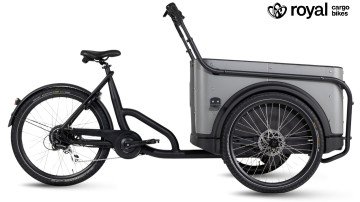 Royal 3W Eco - taupe - elektrische driewieler bakfiets
