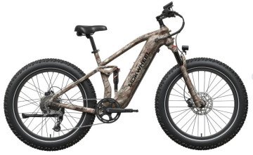 Mokwheel Obsidian 2.0 Woestijncamouflage | Elektrische Heren Moutainbike | Fatbike