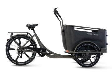 Van Rixtel Family - graphite - elektrische driewieler bakfiets