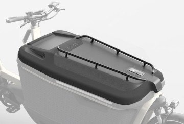Lockable Cargo Box Lid incl. Rack voor de Ca Go FS Bike