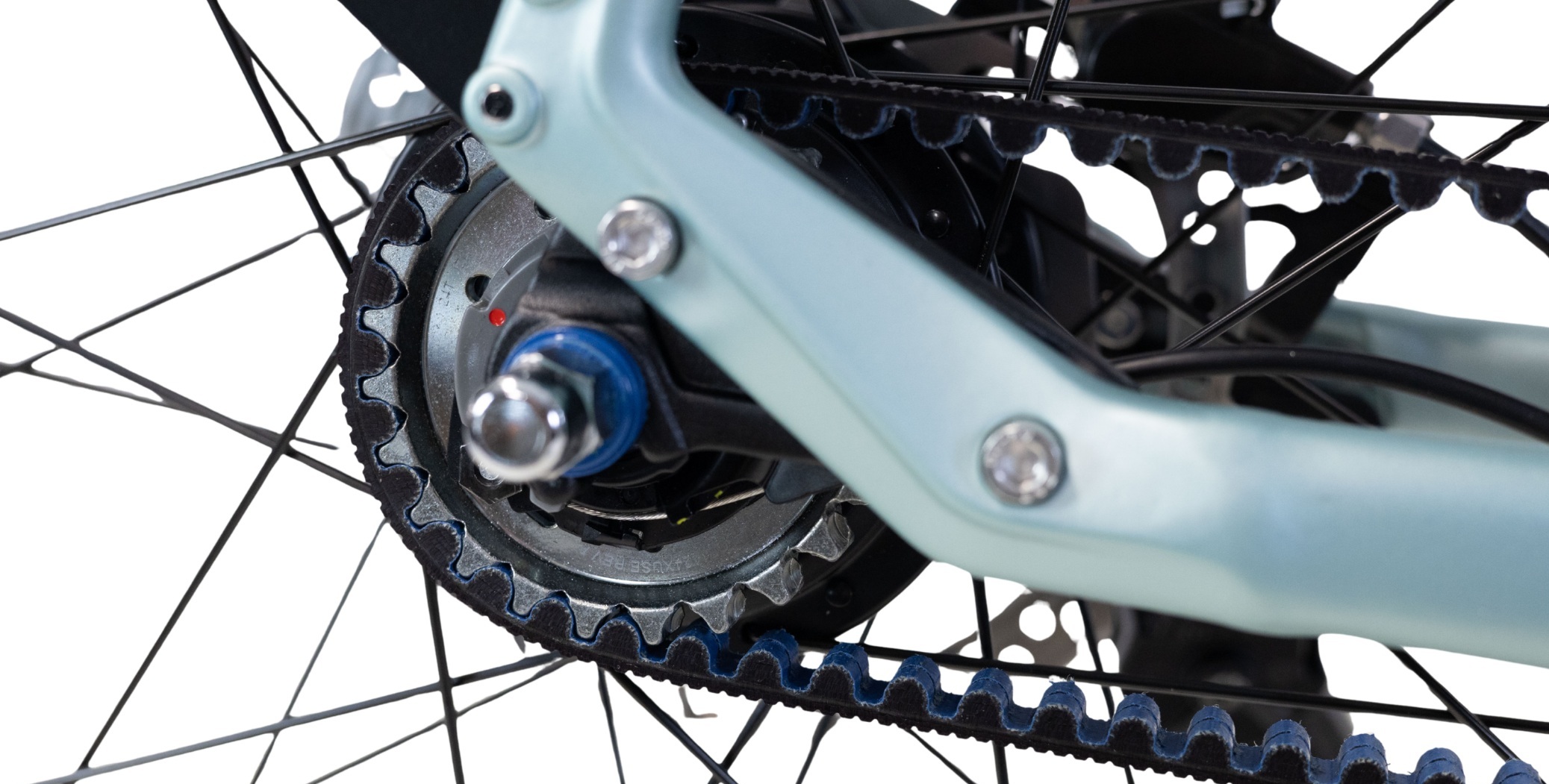 Van Rixtel Ultimate - Gates Carbon Drive CDX riemaandrijving detail