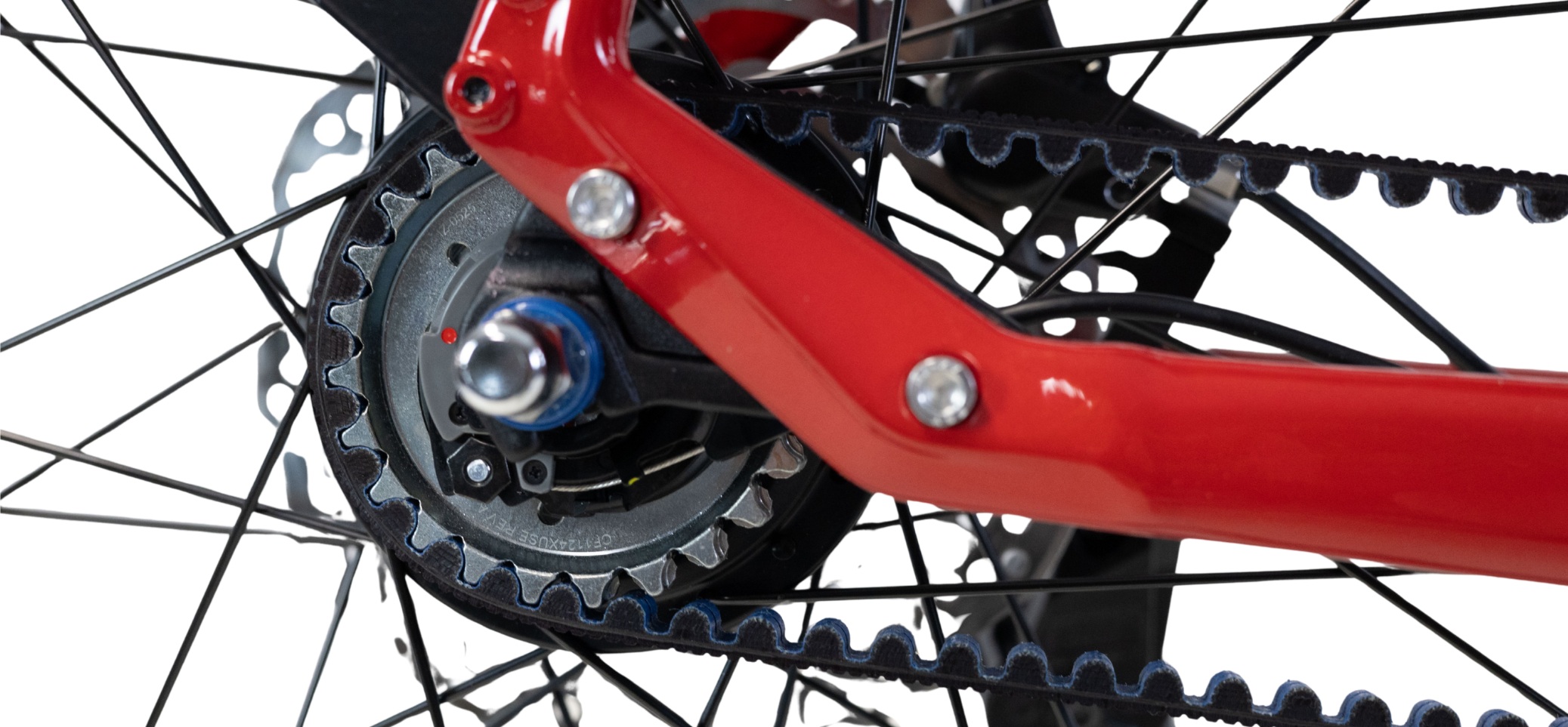 Van Rixtel Ultimate - Gates Carbon Drive CDX riemaandrijving detail