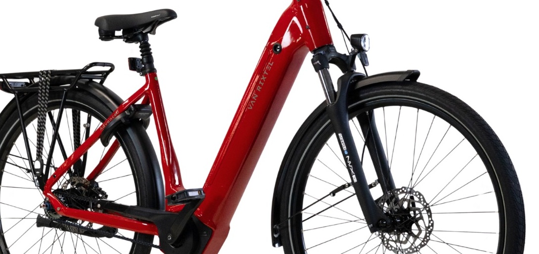 Van Rixtel Ultimate - weggewerkte intube accu in smooth welding frame